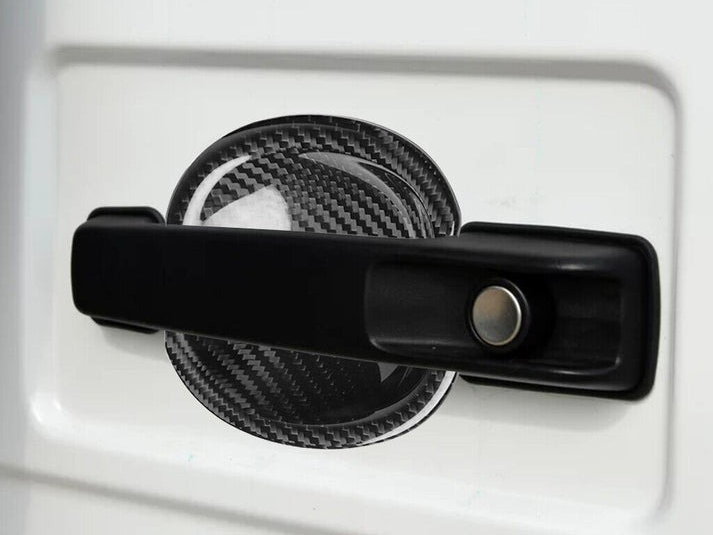 Carbon Fiber Door Handle Cup Protectors fit Mercedes G63 G550 G500 W463A 2018+